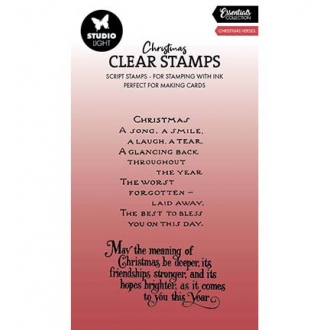 Clearstamp Christmas Verses...